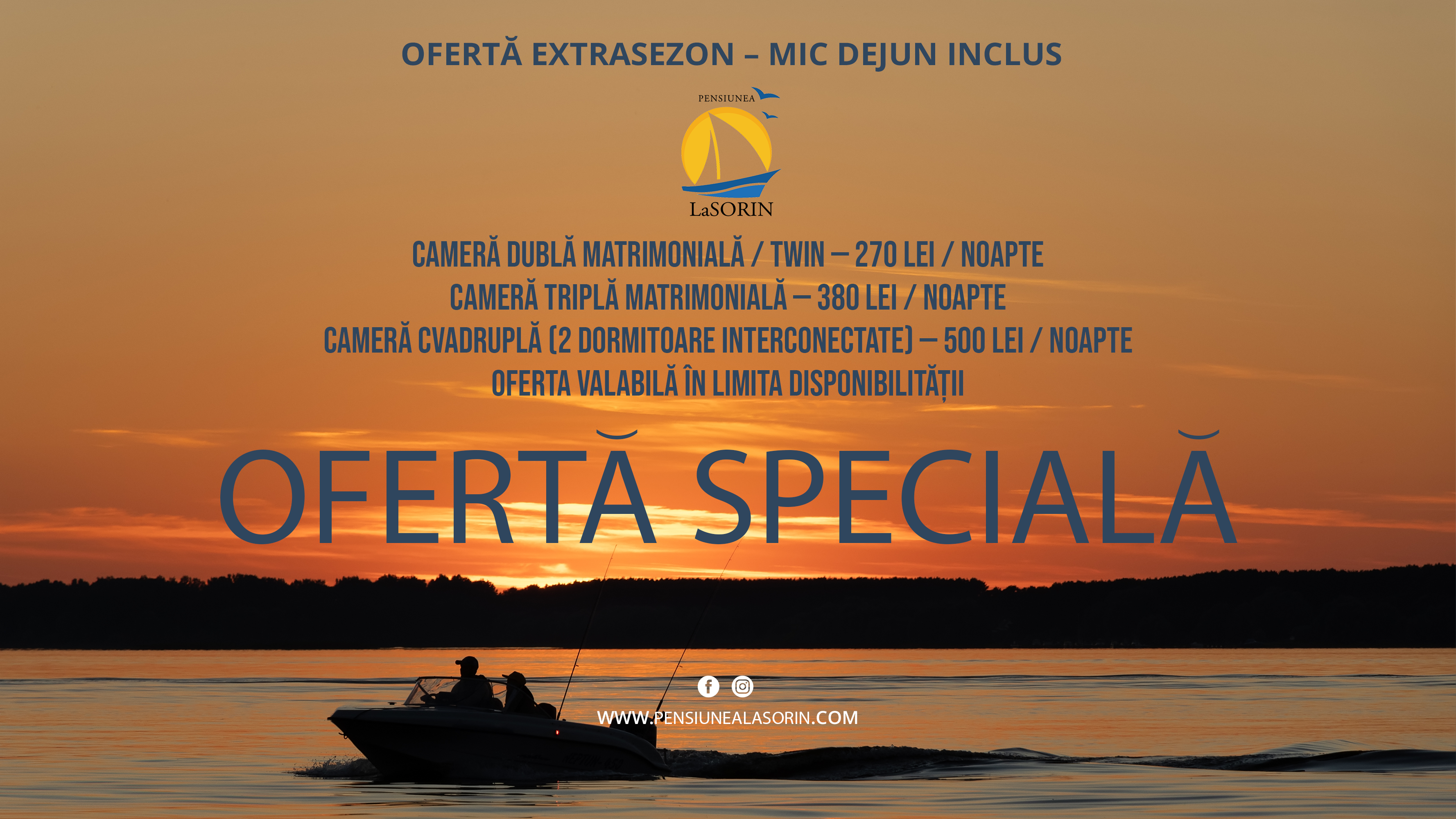 OFERTA SPECIALA PENSIUNEA LASORIN